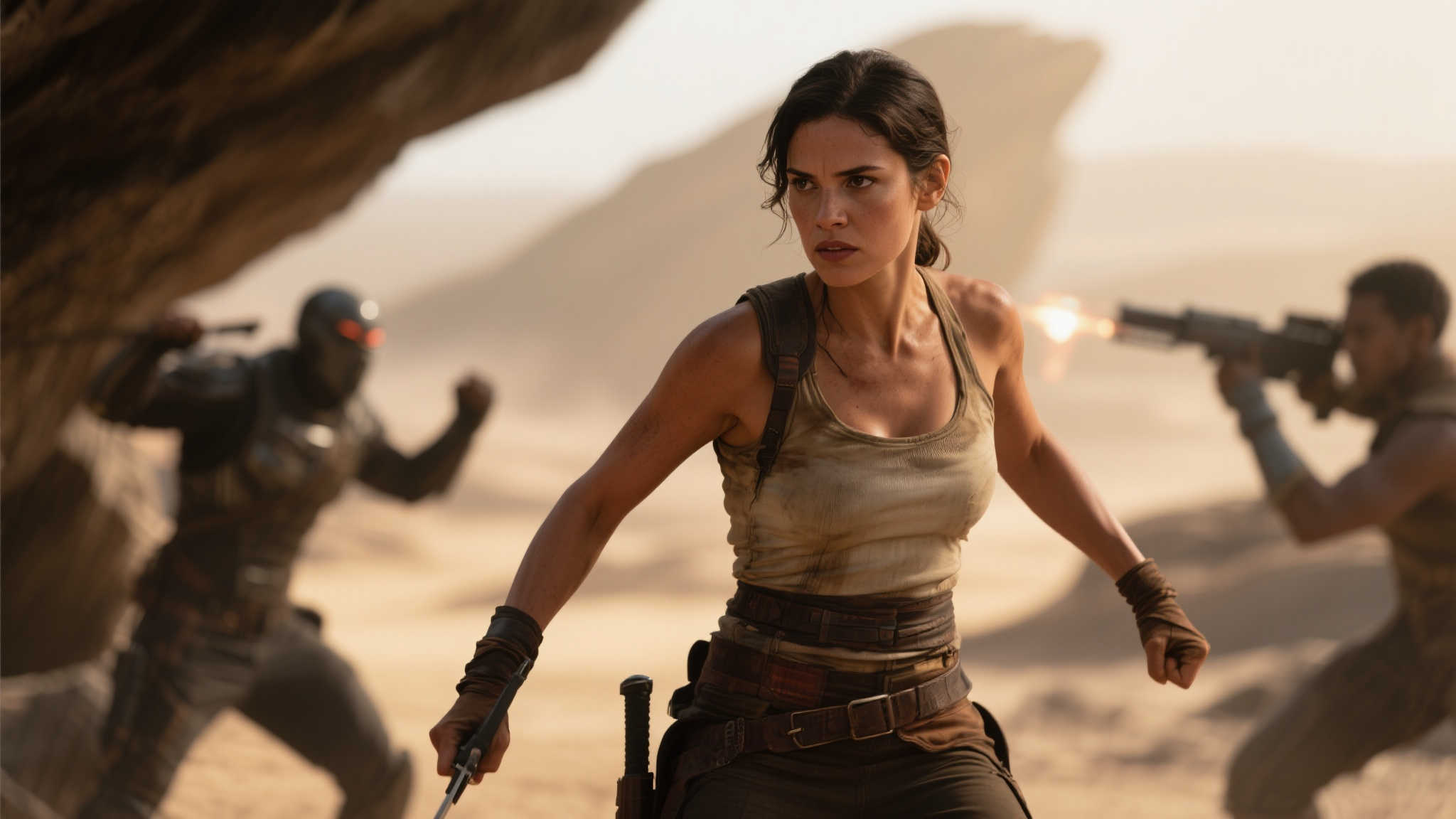 在《安多》中，这位女演员以其出色的演技和